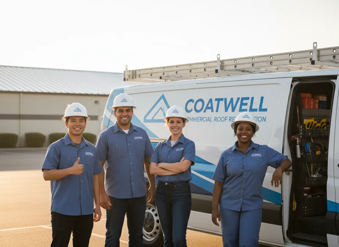 Commercial roof coating company in Skidmore, MO